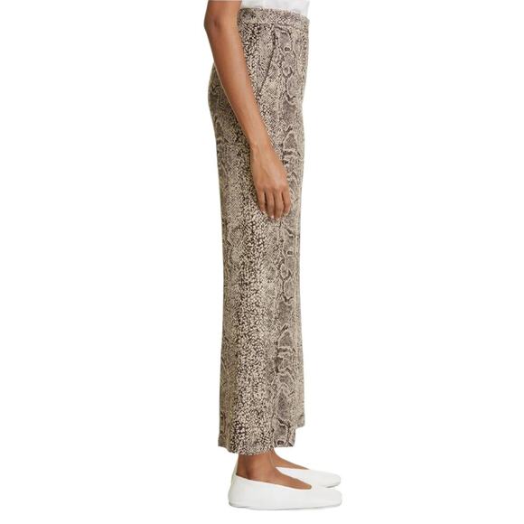 NWT MALENE BIRGER Snakeskin Print Jacquard Mafaldana Trousers Pants size 2 - Picture 7 of 11